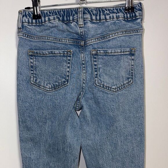 Cat & Jack Light Blue Distressed Kids Jeans - Picture 6 of 8